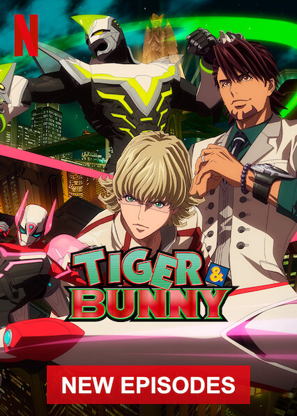 Netflix Add Both 'Tiger & Bunny' Anime Feature Films Streaming